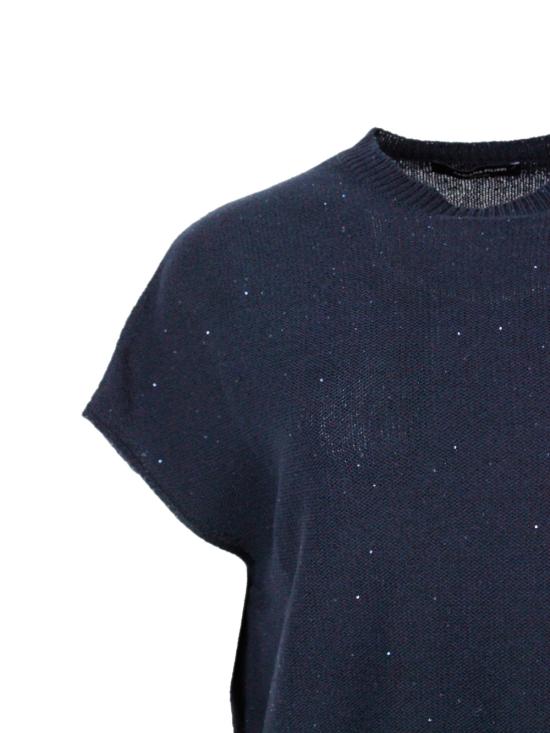 26SS 파비아나 필리피 스웨터 MAD276F525D273 5146 Blue - FABIANA FILIPPI