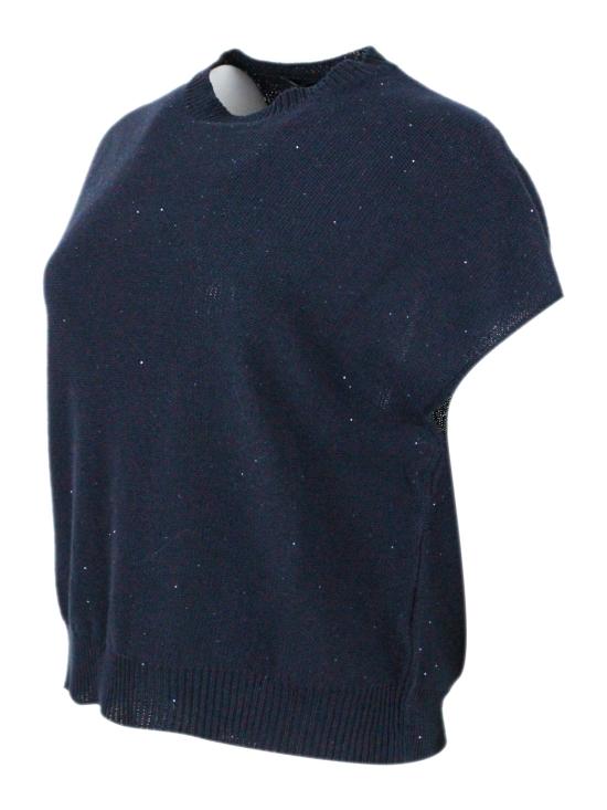 26SS 파비아나 필리피 스웨터 MAD276F525D273 5146 Blue - FABIANA FILIPPI