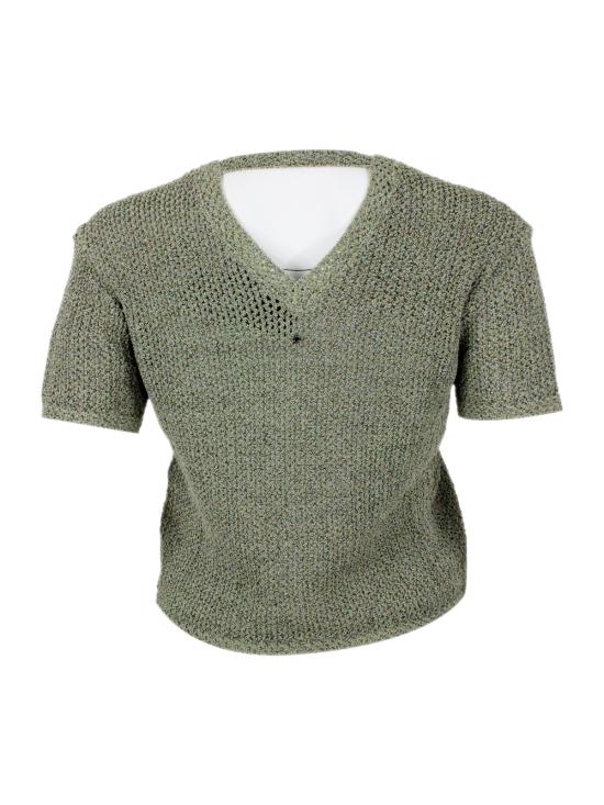 26SS 알마니 스웨터 XW001895AF21577 O1004 Dust verde salvia - ARMANI