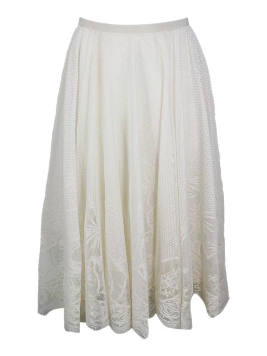 26SS 파비아나 필리피 미디 스커트 GND276F850M217 0145 Burro