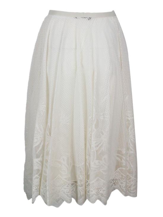 26SS 파비아나 필리피 미디 스커트 GND276F850M217 0145 Burro - FABIANA FILIPPI