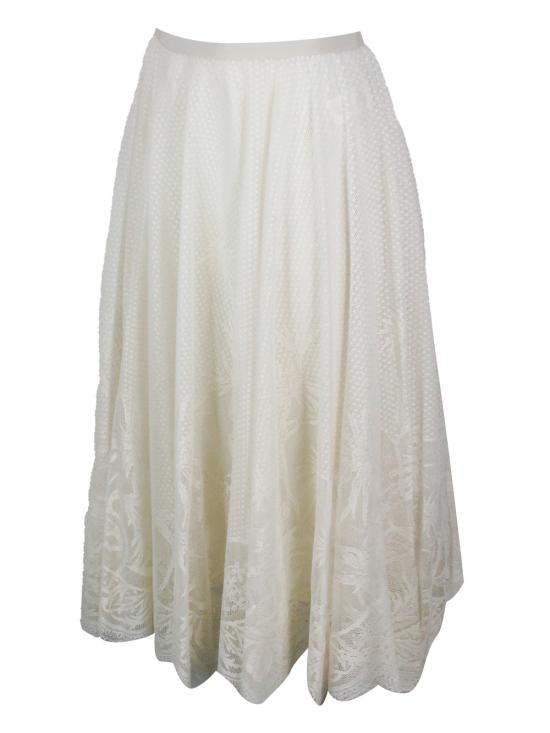 26SS 파비아나 필리피 미디 스커트 GND276F850M217 0145 Burro - FABIANA FILIPPI