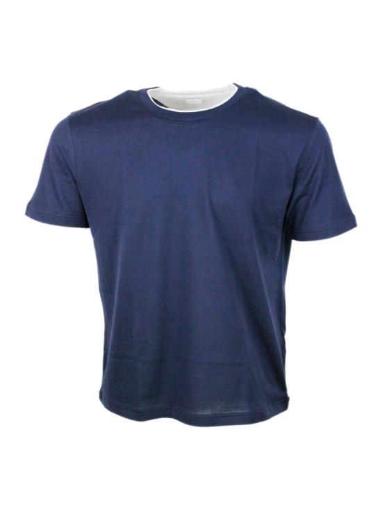 26SS 일레븐티 반팔 티셔츠 X75TSHH04TES0H077 11 13 Blu grigio