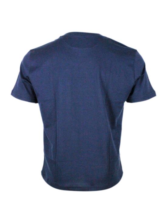 26SS 일레븐티 반팔 티셔츠 X75TSHH04TES0H077 11 13 Blu grigio - ELEVENTY