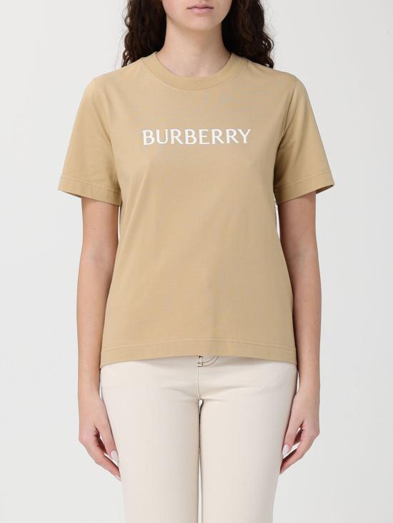 26SS 버버리 로고 코튼 티셔츠 8118975 Beige