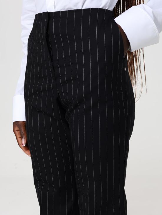 26SS 스포트막스 스트레이트 팬츠 2612131051600 004 Black - SPORTMAX