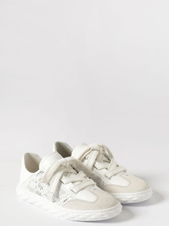 26SS 지미추 스니커즈 DIAMONDLIGHTFLEXFZBD V White - JIMMY CHOO