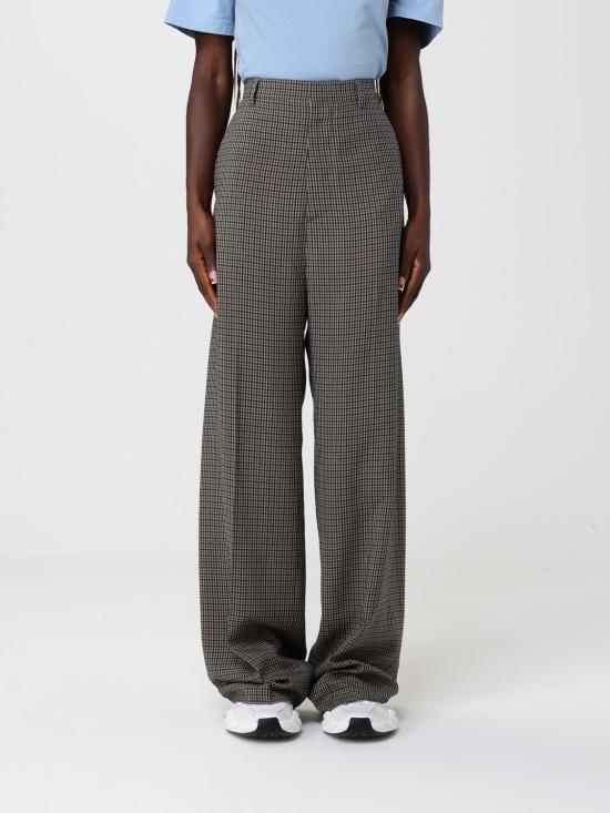 26SS 발렌시아가 라지 테일러드 팬츠 857617TTO38 2866 Brown