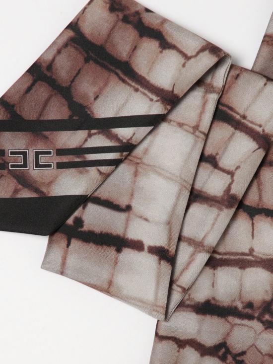 26SS 엘리자베타프랜치 머플러/스카프 FO23L61E2 644 Brown - ELISABETTA FRANCHI