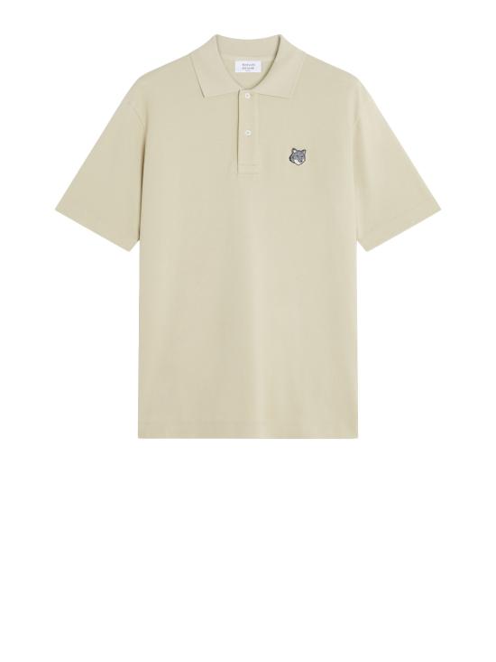 26SS 메종키츠네 폭스 헤드 컴포트 폴로 티셔츠 PM00210KP0001 0450 TEA LEAF