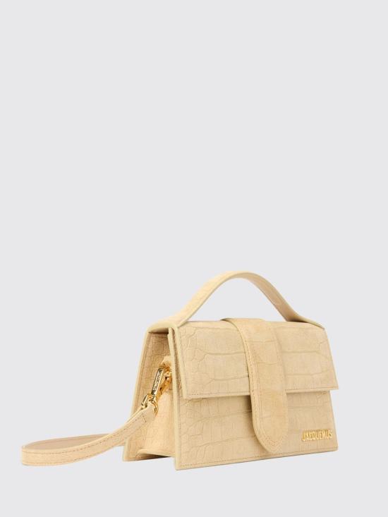 26SS 자크뮈스 라지 밤비노 크로스바디 플랩 백 BAW00007AC07A17 150 Beige - JACQUEMUS