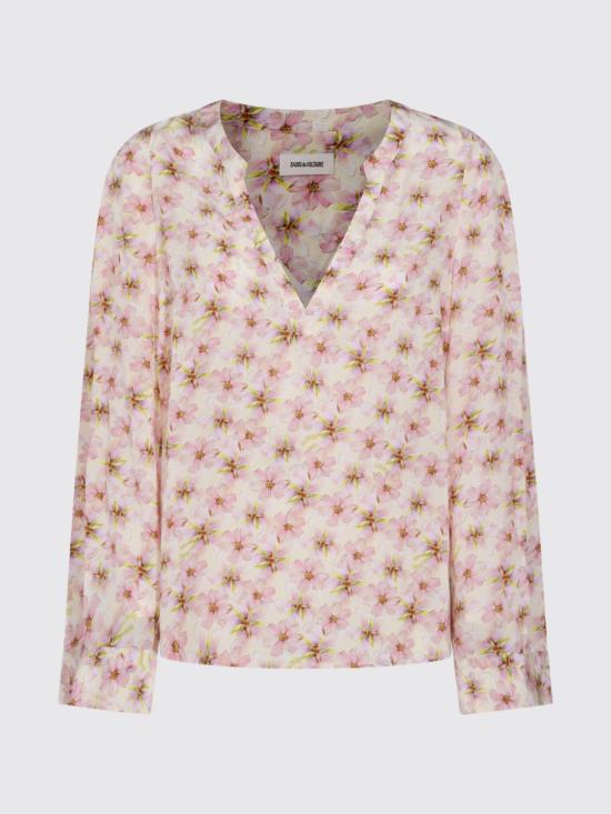 26SS 자딕앤볼테르 블라우스 WWSH02320 716 Green - ZADIG & VOLTAIRE