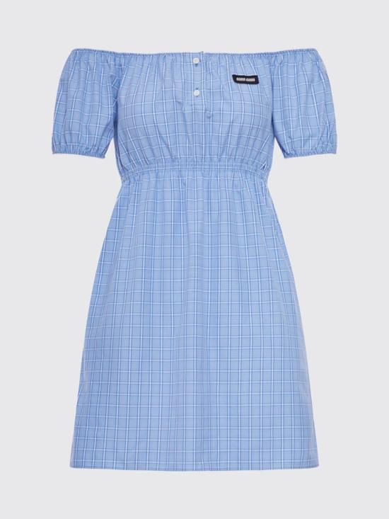 26SS 미우미우 롱 원피스 MF6225SOOO183A F0076 Blue