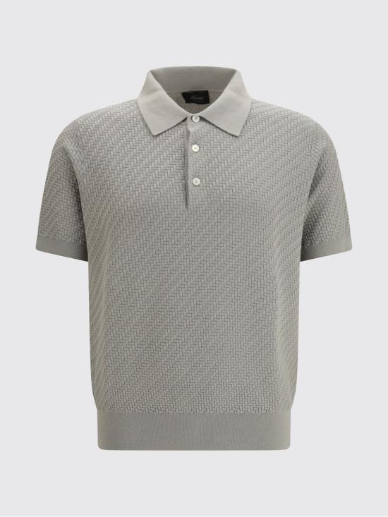 26SS 브리오니 폴로 티셔츠 UMR20OPAK22 1500 Beige - BRIONI