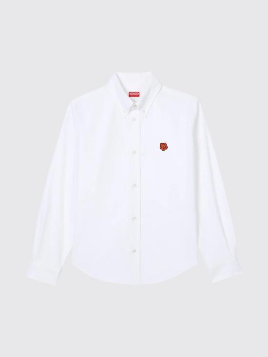 26SS 겐조 셔츠 FG52CH2859LO 01 White - KENZO