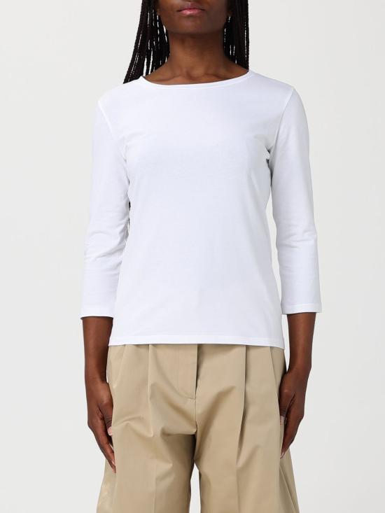 26SS 위켄드막스마라 반팔 티셔츠 2615971011600 001 White