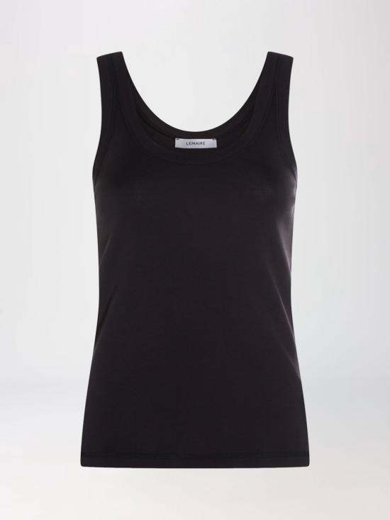 26SS 르메르 저지 탱크탑 TS0001LJ1016 BK998 Ink - LEMAIRE