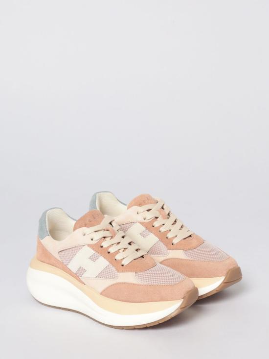 26SS 호간 스니커즈 HXW7140GA40V0D 0RVZ Pink - HOGAN
