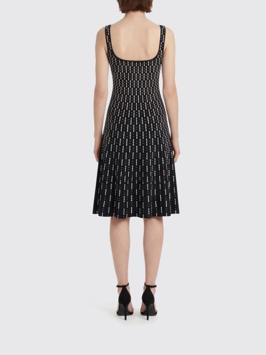 26SS 스타우드 롱 원피스 R26R2168VN BLACK GEO Black - STAUD