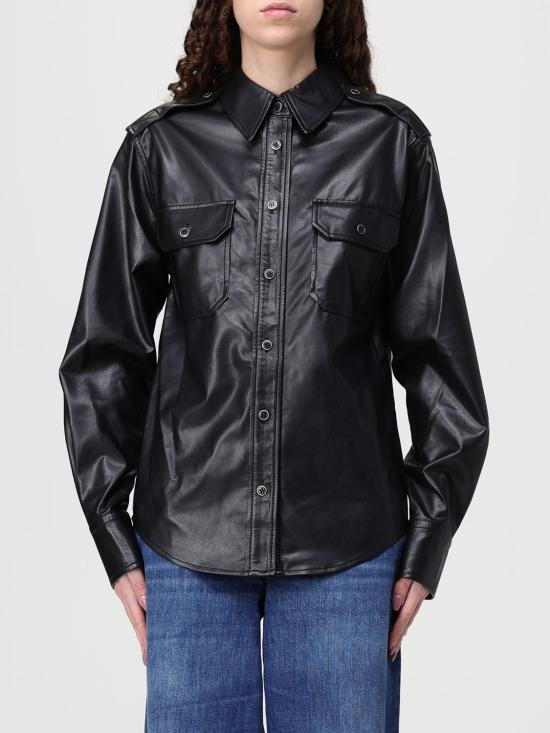 26SS 이자벨마랑에뚜왈 셔츠 CH0279FAD1B03E 01BK Black