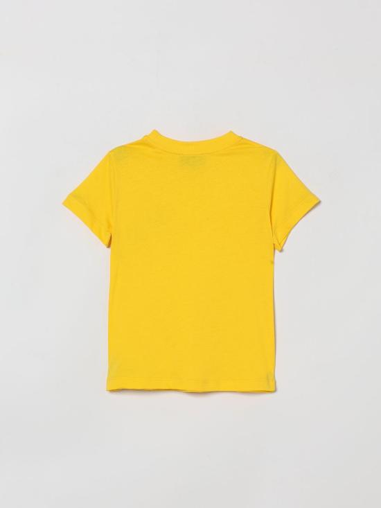 26SS [키즈] 모스키노 티셔츠 HUM05OLAA03 50577 Yellow - MOSCHINO