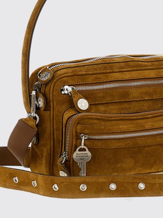 26SS 아크네 스튜디오 카메로 파티 스웨이드 백 C10284 295 Brown - ACNE STUDIOS