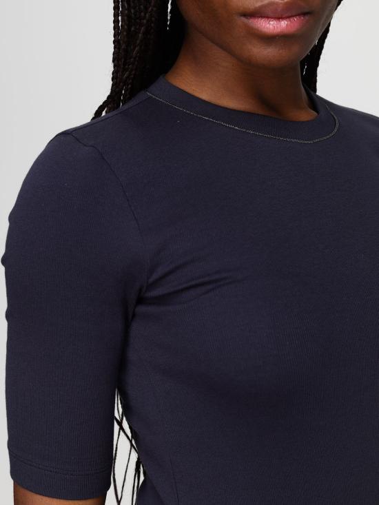 26SS 브루넬로 쿠치넬리 코튼 티셔츠 M0TC8BJ310 C4224 Ocean - BRUNELLO CUCINELLI