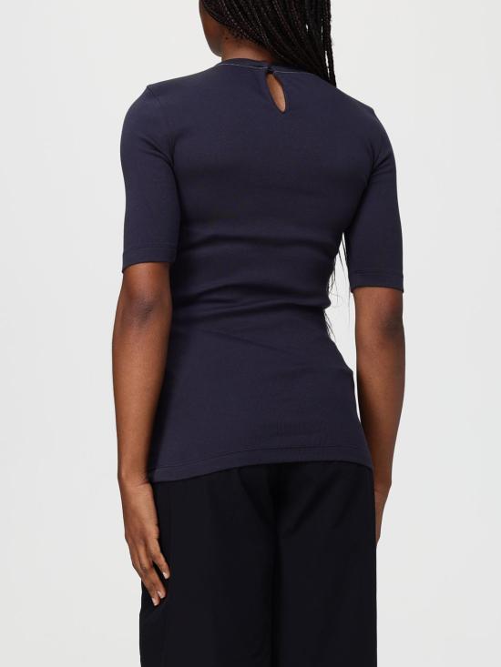 26SS 브루넬로 쿠치넬리 코튼 티셔츠 M0TC8BJ310 C4224 Ocean - BRUNELLO CUCINELLI