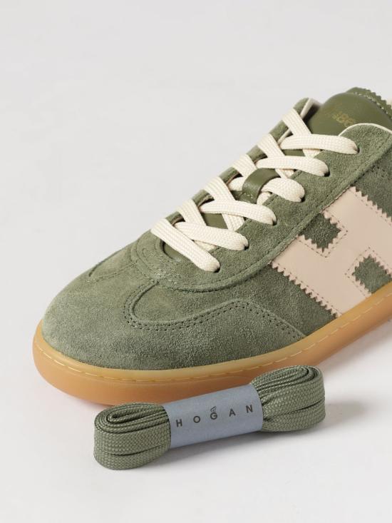 26SS 호간 스니커즈 HXW6470FB60UHK 0RWH Green - HOGAN
