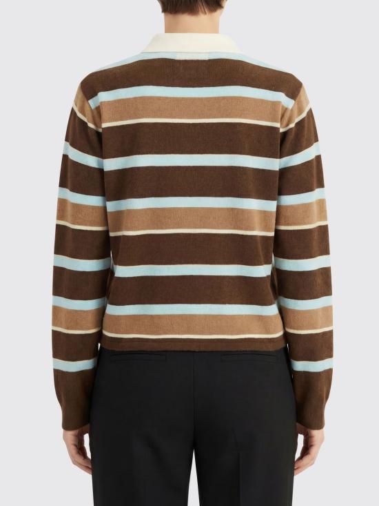 26SS 게스트 인 레지던스 폴로 티셔츠 W38410JL CHESCO Brown - GUEST IN RESIDENCE