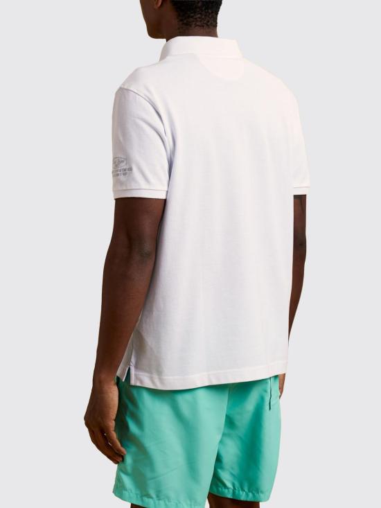 26SS 라 마티나 폴로 티셔츠 MCP021PK202 00001 White - LA MARTINA