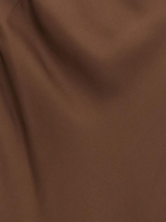 26SS 포르테포르테 롱 원피스 14555MYDRESS 03093 Brown - FORTE FORTE