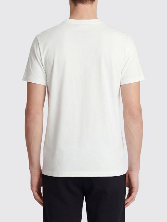 26SS 발망 반팔 티셔츠 GH1EG000BC86 GAB White - BALMAIN