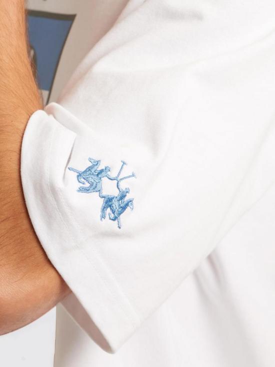 26SS 라 마티나 반팔 티셔츠 MCR327JS303 00001 White - LA MARTINA