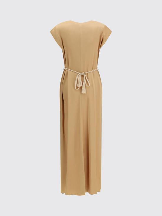 26SS 포르테포르테 롱 원피스 14554MYDRESS 1012 Beige - FORTE FORTE