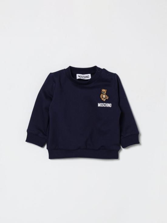 26SS [키즈] 모스키노 풀오버 MUF06BLCA19 40016 Navy