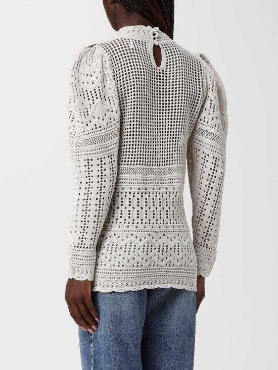 26SS 이자벨마랑 긴팔 티셔츠 PU0841FAD1L08I 90BE Beige - ISABEL MARANT