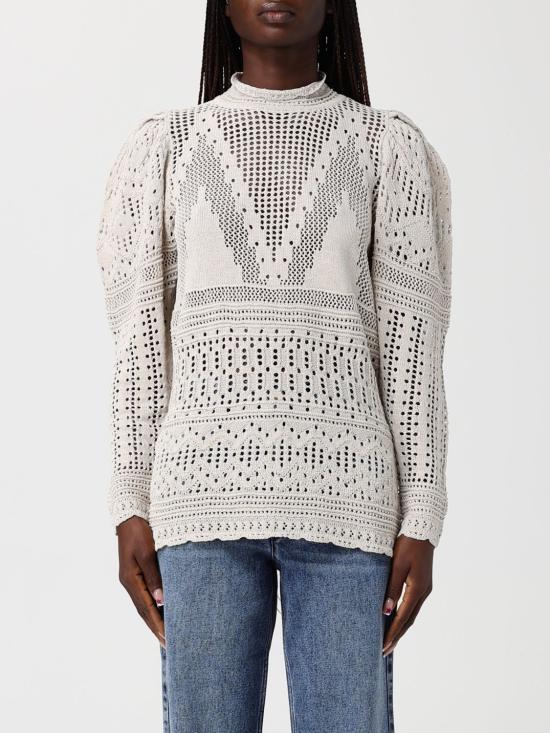 26SS 이자벨마랑 긴팔 티셔츠 PU0841FAD1L08I 90BE Beige