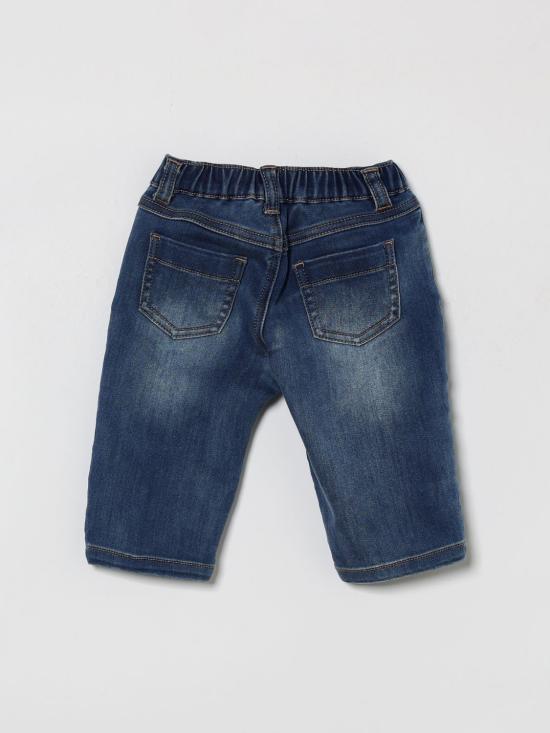 26SS [키즈] 모스키노 진 MNP04ZLXE43 40332 Blue - MOSCHINO