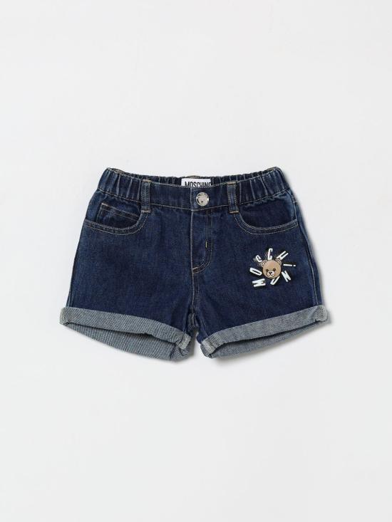 26SS [키즈] 모스키노 쇼츠/버뮤다 MUQ01TL0E34 41104 Blue