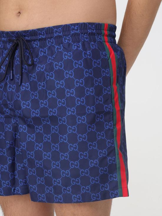 26SS 구찌 스윔팬츠 815602XHAJ3 4735 Blue - GUCCI