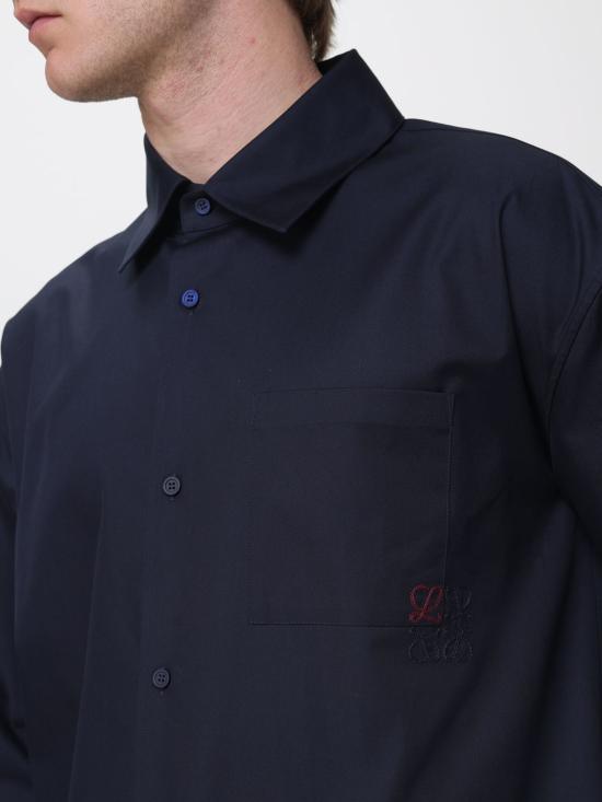 26SS 로에베 긴팔 셔츠 H526Y05XAN 5190 Blue - LOEWE