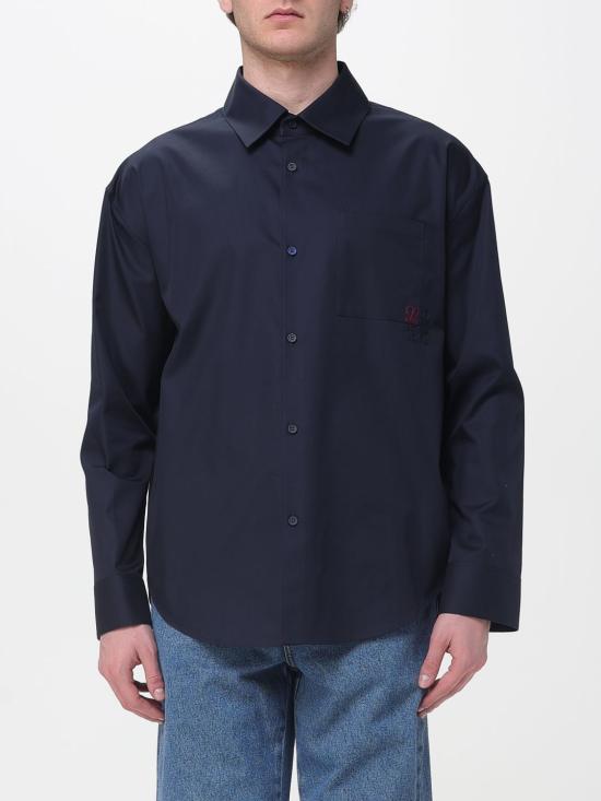 26SS 로에베 긴팔 셔츠 H526Y05XAN 5190 Blue