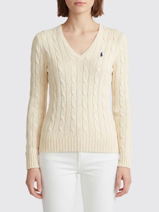 26SS 폴로 랄프로렌 스웨터 211971870 011 Yellow Cream