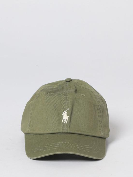 26SS 폴로 랄프로렌 클래식 로고 자수 스포츠 볼캡 710667709 508 Military - POLO RALPH LAUREN