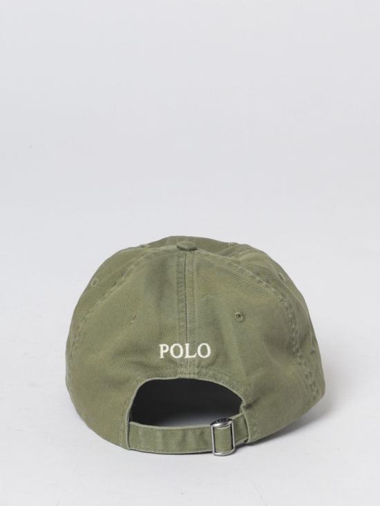 26SS 폴로 랄프로렌 클래식 로고 자수 스포츠 볼캡 710667709 508 Military - POLO RALPH LAUREN