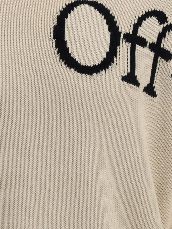 26SS 오프화이트 스웨터 44MHE20QS26K001 1010 Yellow Cream - OFF WHITE