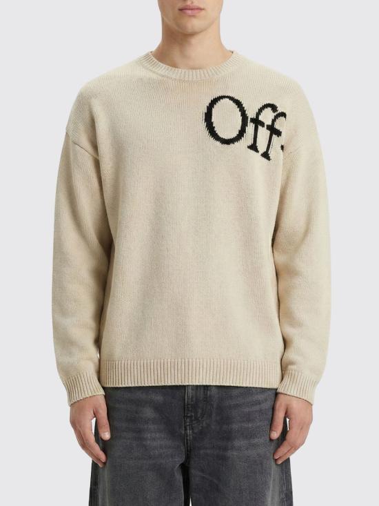 26SS 오프화이트 스웨터 44MHE20QS26K001 1010 Yellow Cream