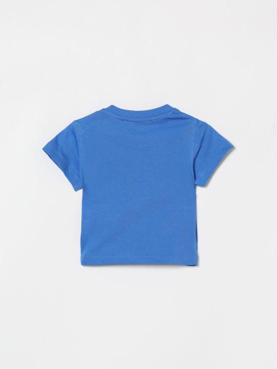 26SS [키즈] 모스키노 티셔츠 MZM047LAA01 40630 Blue - MOSCHINO