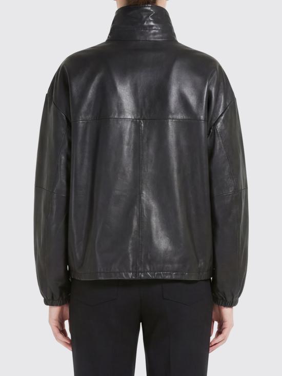 26SS 하이쿠레 가죽 자켓 HEW09124PL006TP C0100 Black - HAIKURE